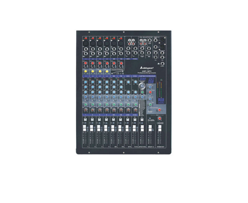 MGP-12FX两编组模拟调音台